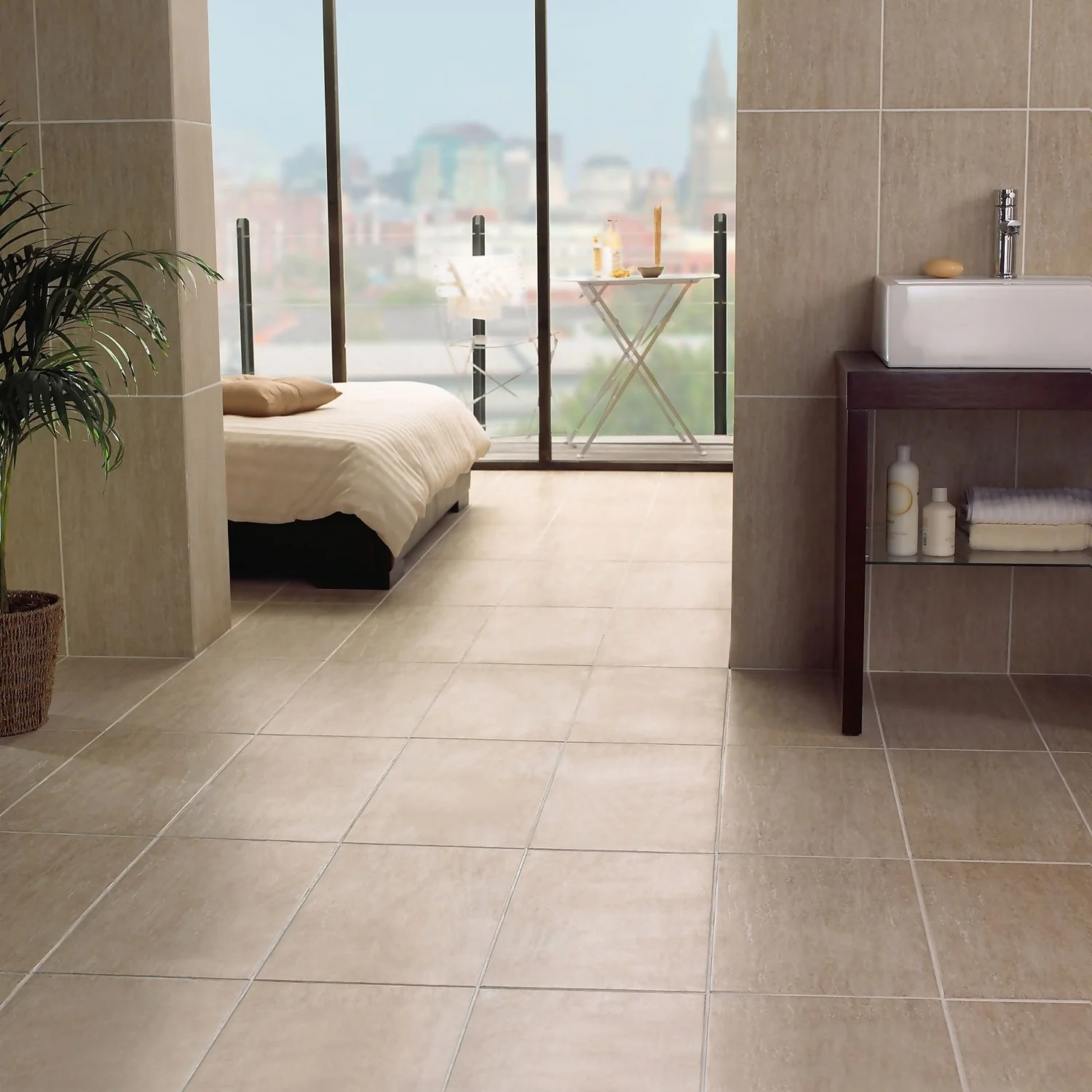 None Classico Beige Porcelain Wall & Floor Tile 300 X 600mm - Image 3