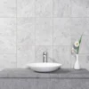 None Venice Light Grey Ceramic Wall Tile 250 X 400mm