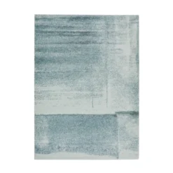 Mirage Abstract Blue Rug - 80 X 150cm