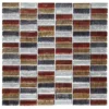 House Of Mosaics Bangkok Linear Mosaic Tile (Sample Only) - 150 X 110mm