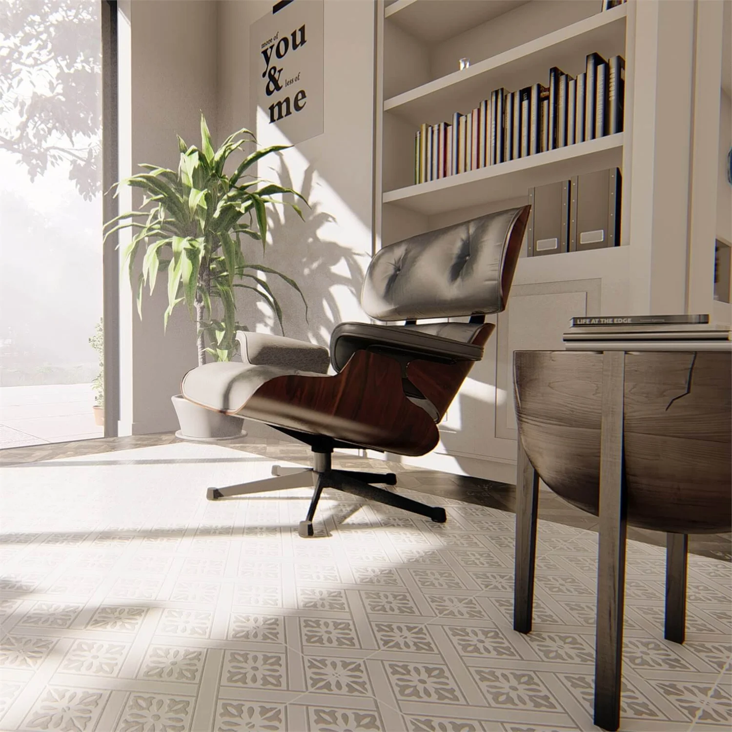 None Windsor Ceramic Wall & Floor Tile 330 X 330mm - 1sqm Pack - Image 3