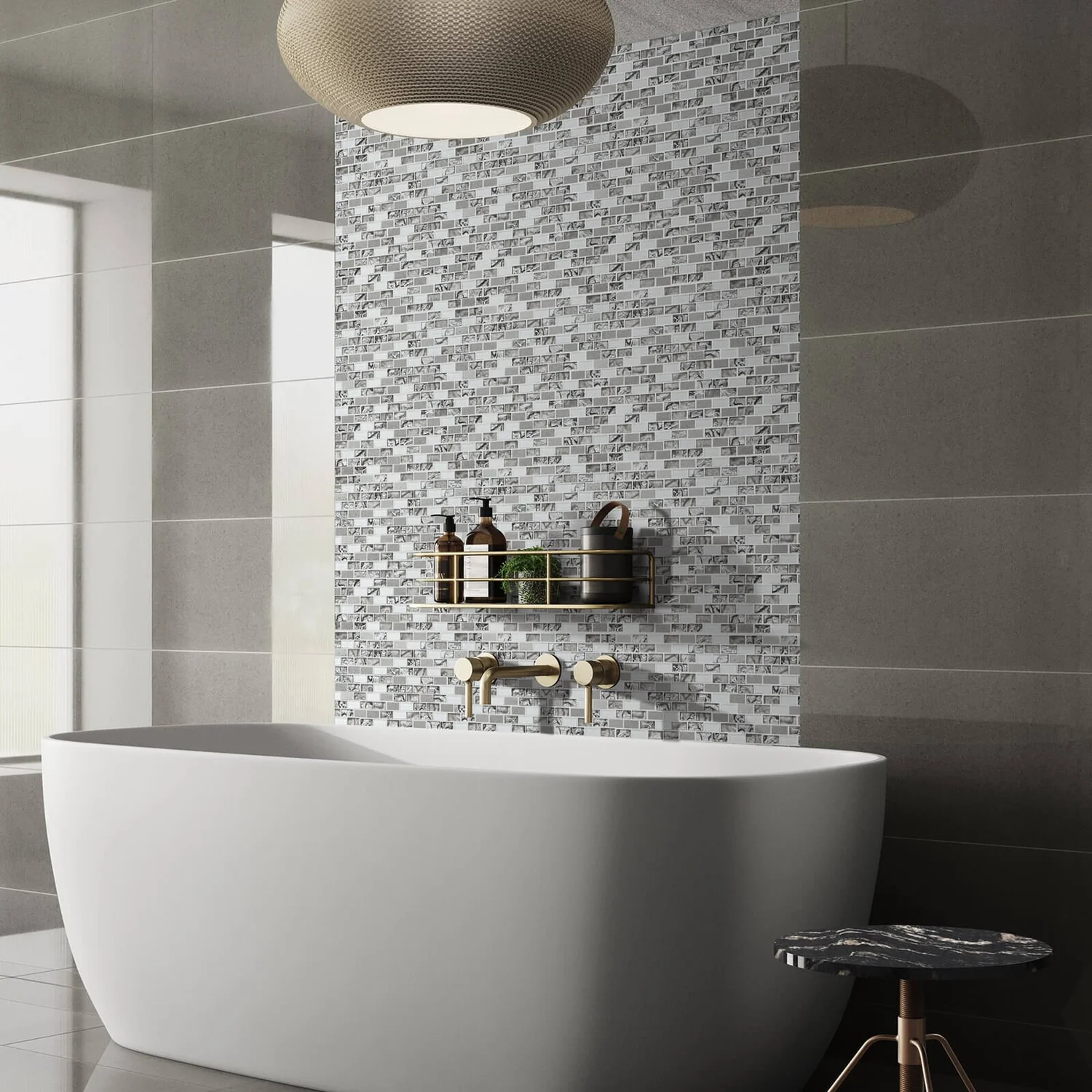 House Of Mosaics Kensington Mosaic Tile Sheet - Image 2