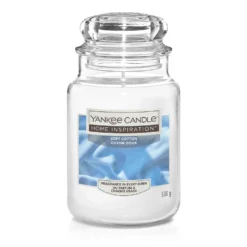 Yankee Candle Home Inspiration Scented Candle - Large Jar - Soft Cotton