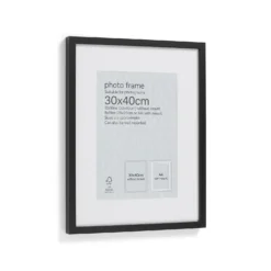 Box Photo Frame - 30x40cm - Black