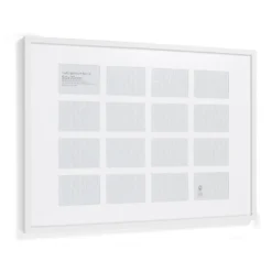 Box Photo Frame Multi Aperture - 50x70cm - White