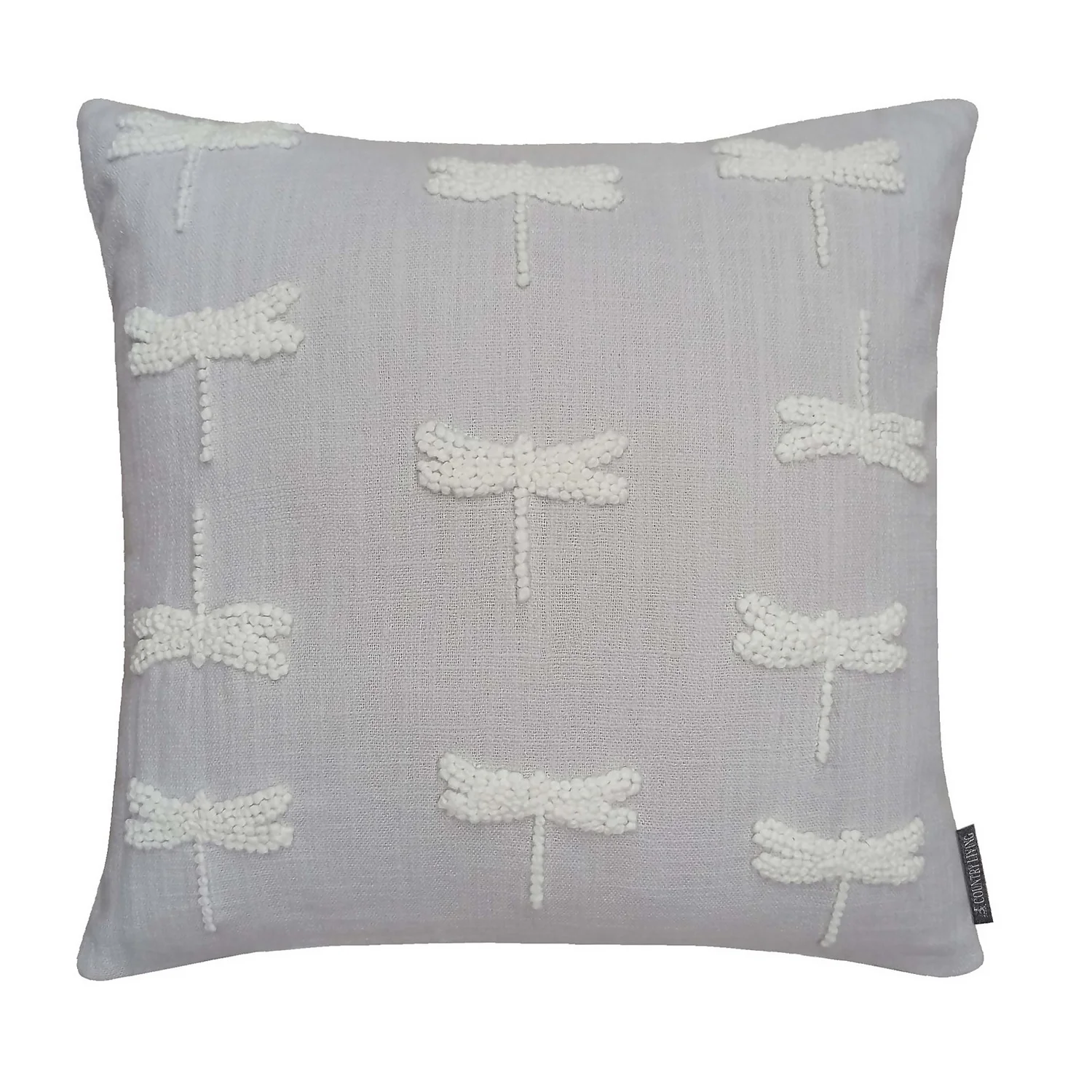 Country Living French Knot Dragonfly Cushion - 45x45cm