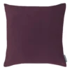 Country Living Velvet Linen Cushion - 45x45cm - Grape
