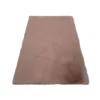 Luxury Soft Faux Fur Rug - 120x170cm - Blush