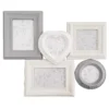 Vintage Multi Aperture Frame - Grey & White