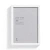 Box Photo Frame - A4 - White
