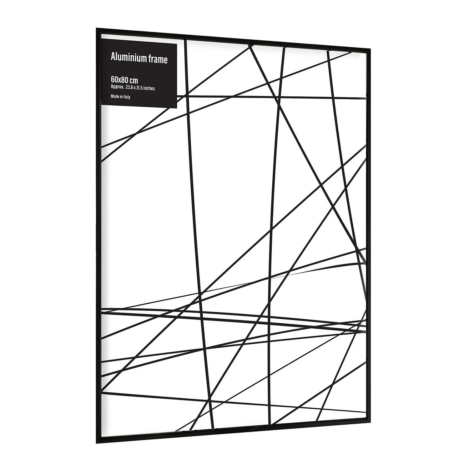 Aluminium Photo Frame - 60x80cm - Black