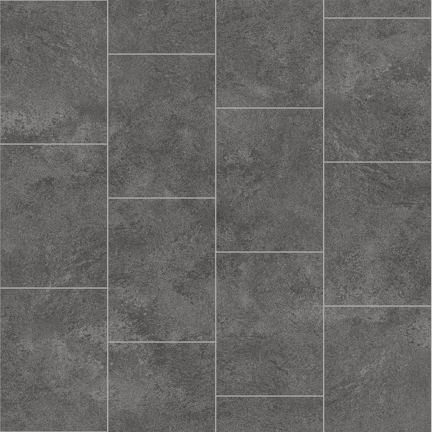 None Nicole Slate Vinyl Sheet Flooring - 3x2m Roll - Image 2
