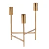 Gold Tripod Candle Holder