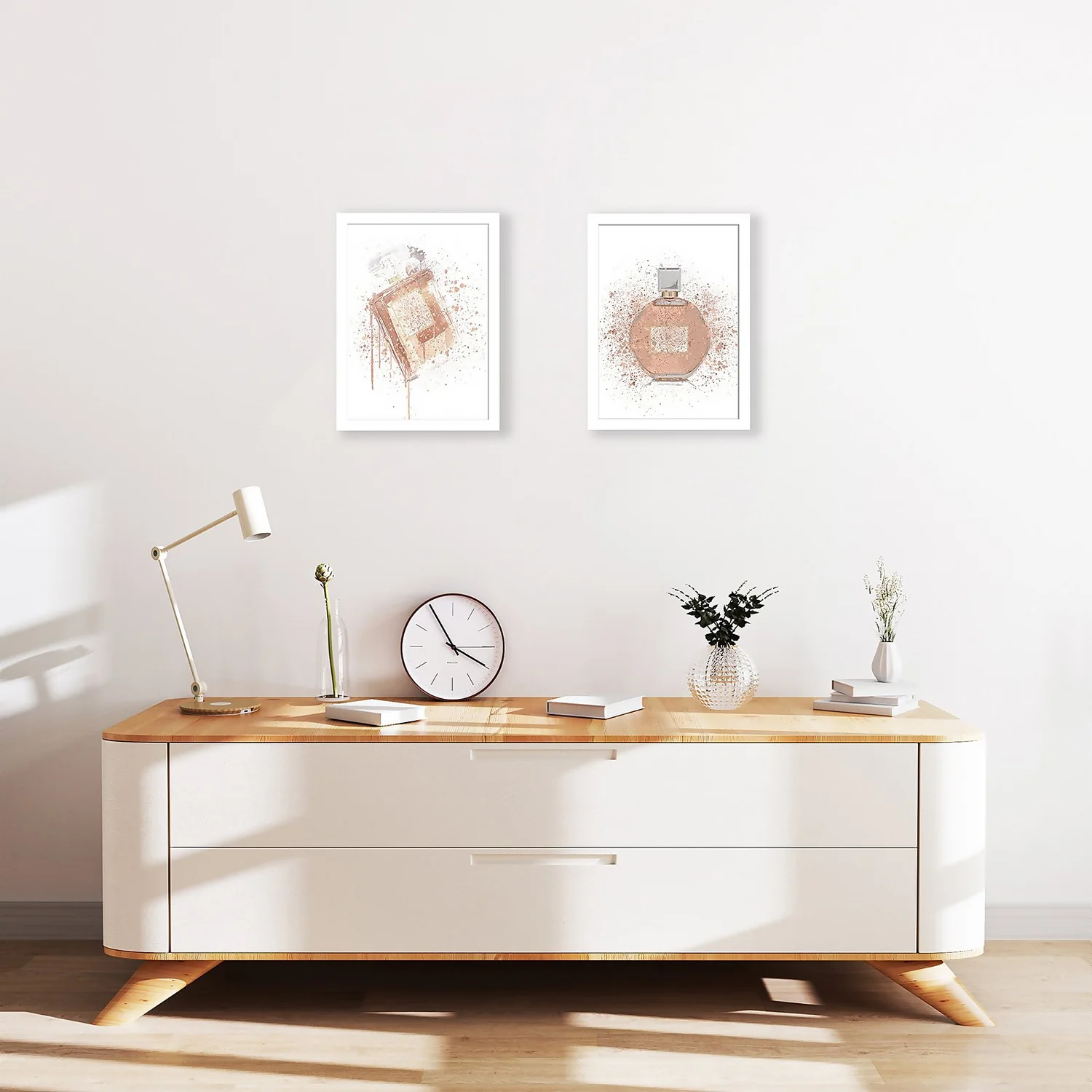 Perfume Framed Prints - Set Of 2 - 40x30cm - Image 2