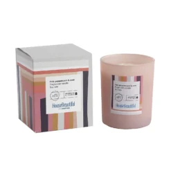 House Beautiful Pink Peppercorn & Rose Votive Candle
