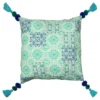 House Beautiful Paca Cushion - 45x45cm - Spearmint Blue