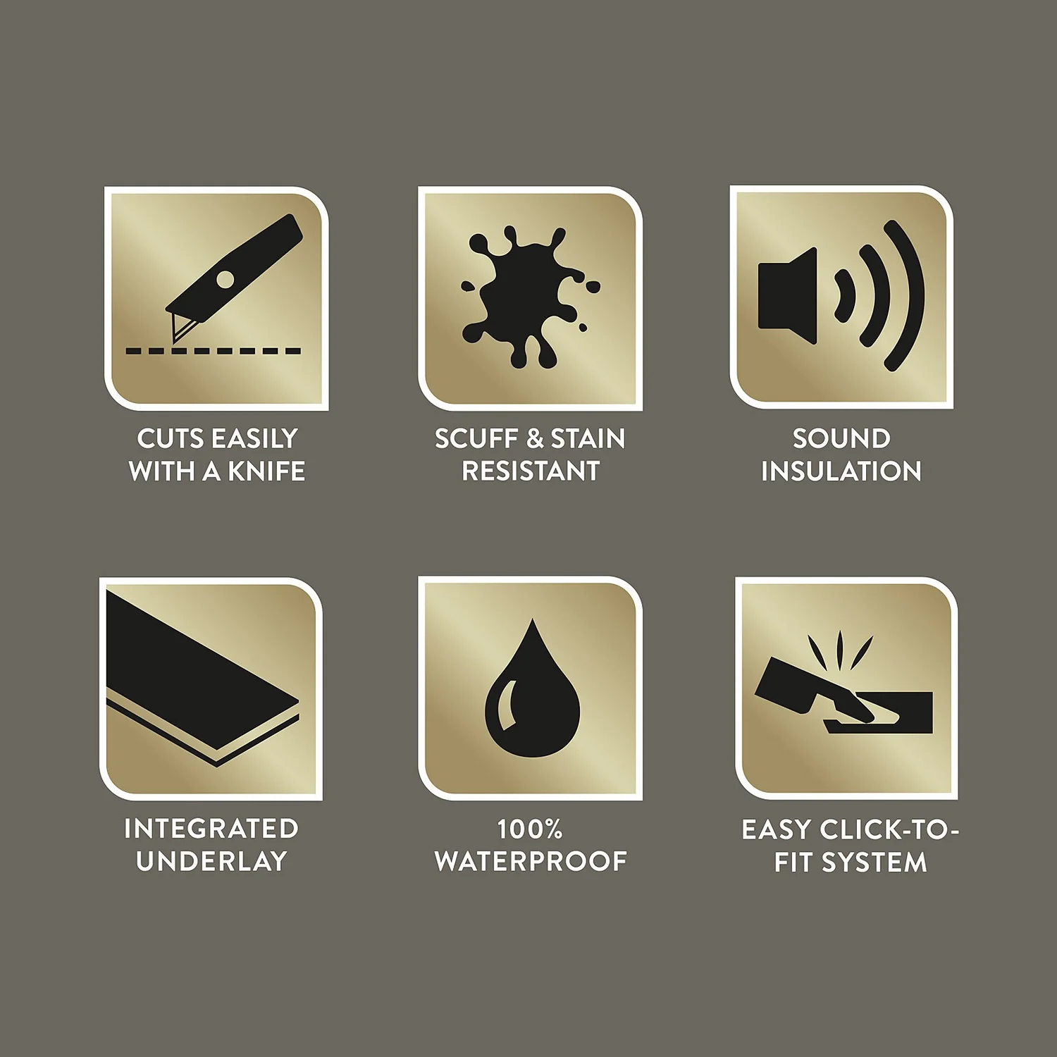 Kraus Herringbone Luxury Vinyl Floor Tile Sample - Aversley Oak - Image 3