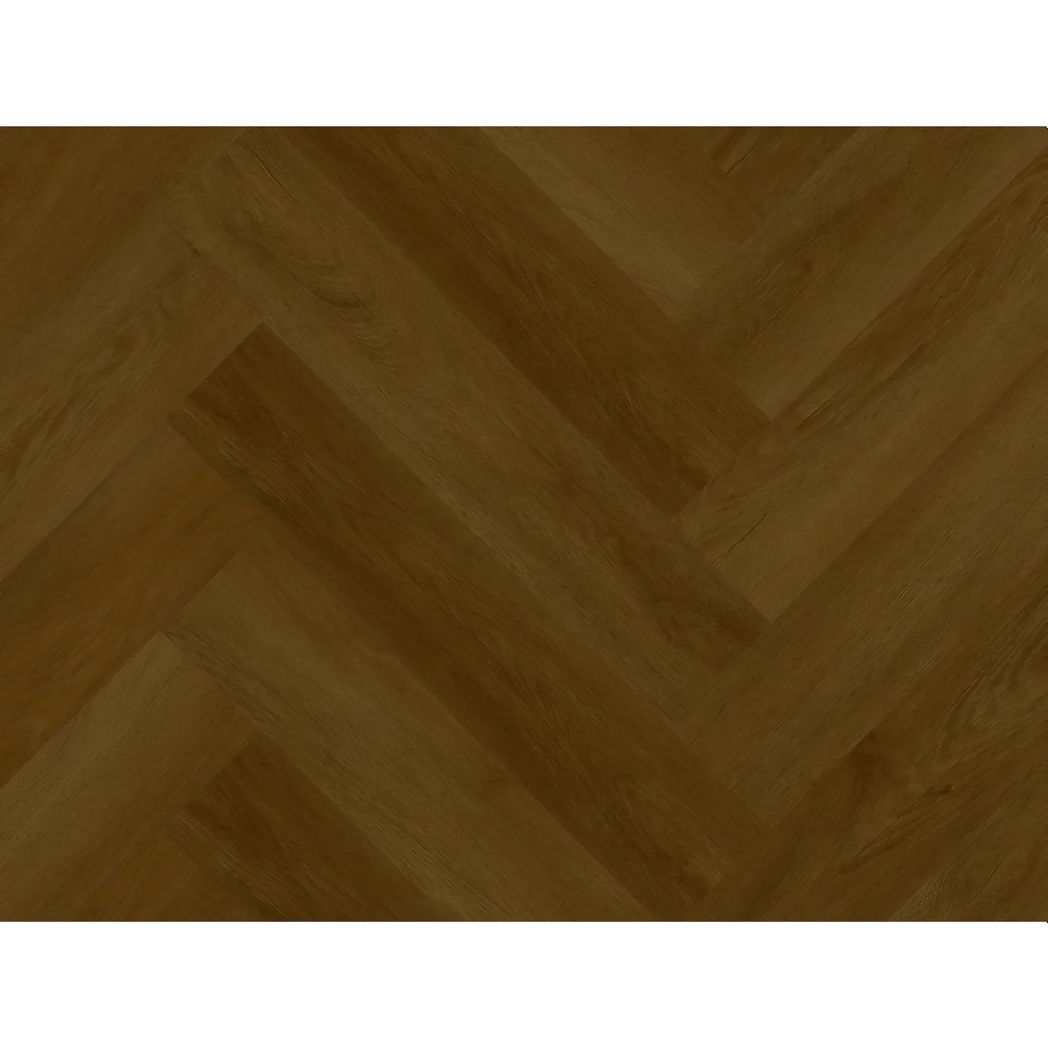 Kraus Herringbone Luxury Vinyl Floor Tile Sample - Aversley Oak - Image 5