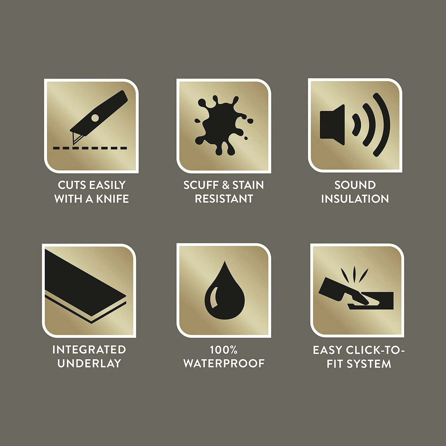 Kraus Herringbone Luxury Vinyl Floor Tile Sample - Wistow Oak - Image 3