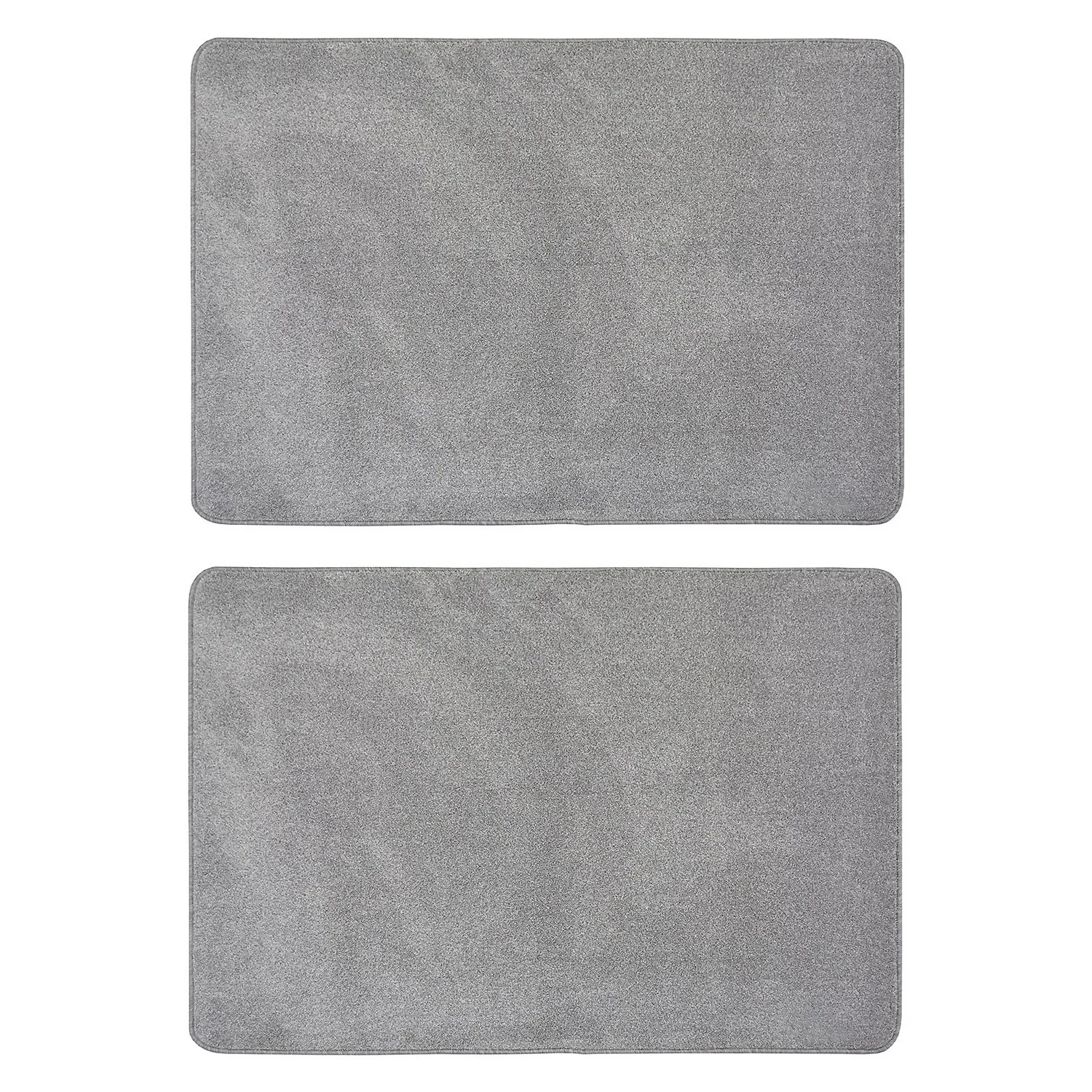 Relay Set Of 2 Mats - Light Grey - 50x80cm