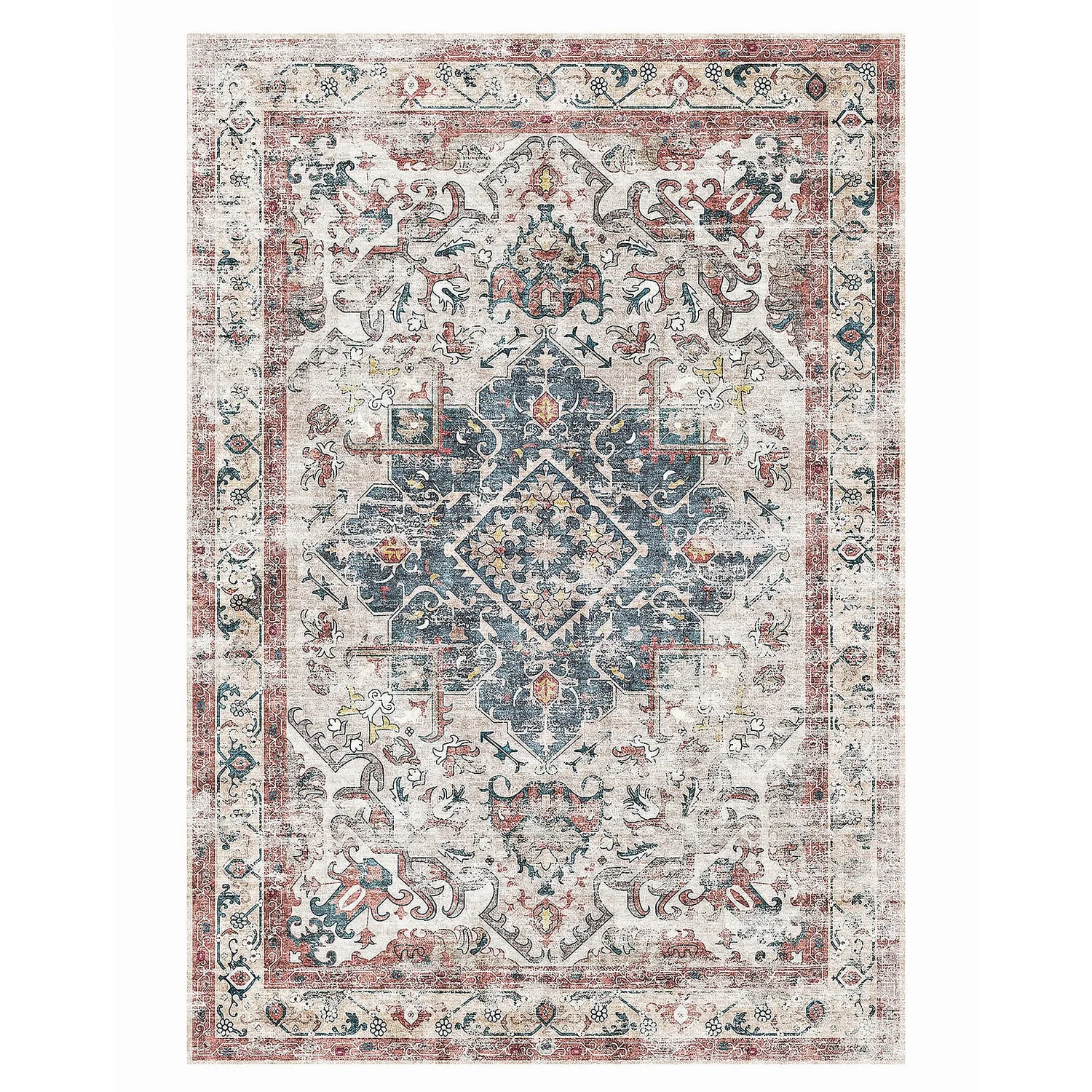 Buram Washable Rug - Multicoloured - 160x230cm