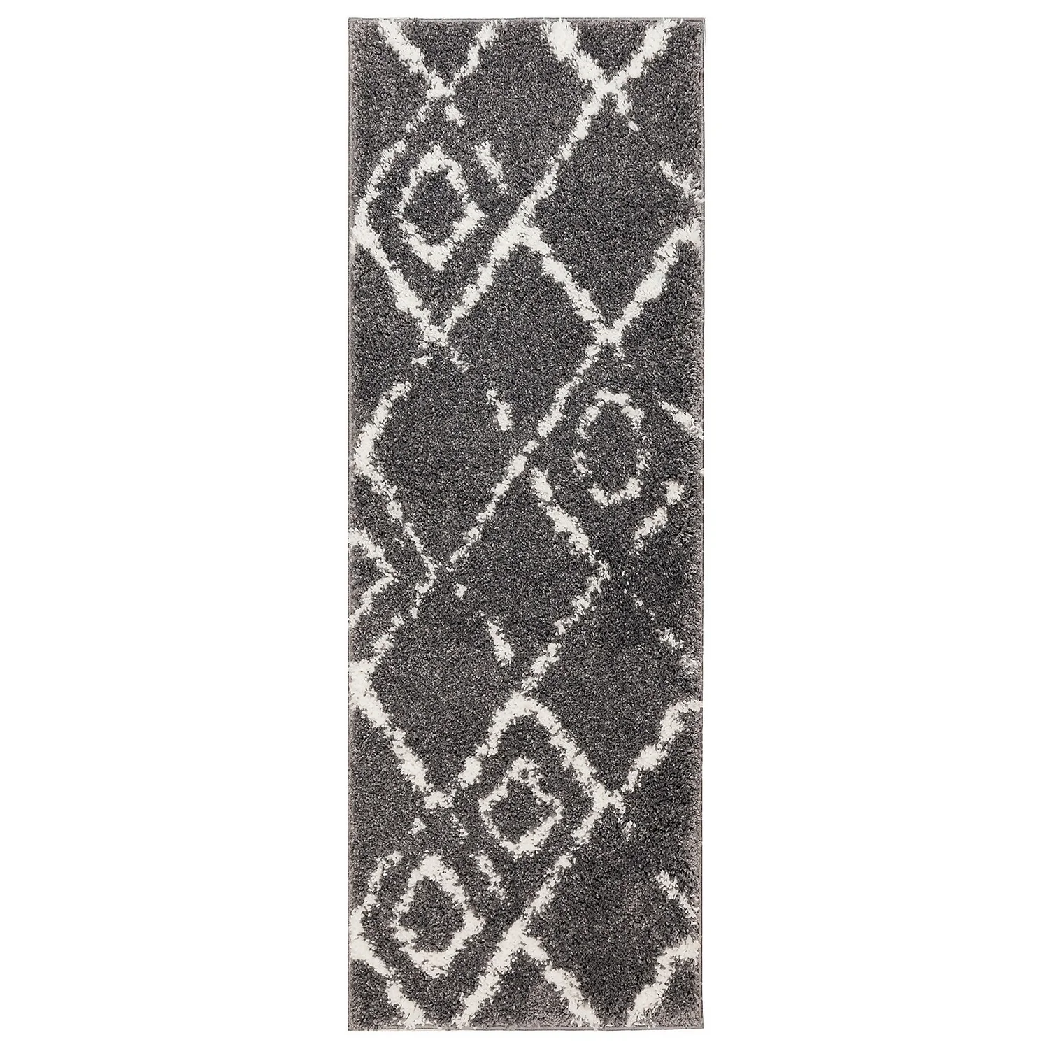 Deluxe Berber Runner - Charcoal - 67x180cm