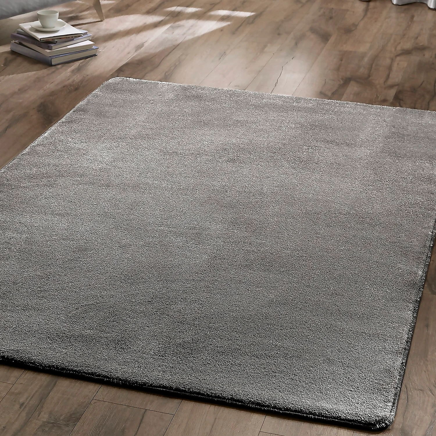 Relay Rug - Light Grey - 100x150cm - Image 2