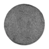 Relay Circular Rug - Dark Grey - 200cm