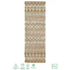 Recycled Cotton Tribal Rug - Ochre - 60x180cm