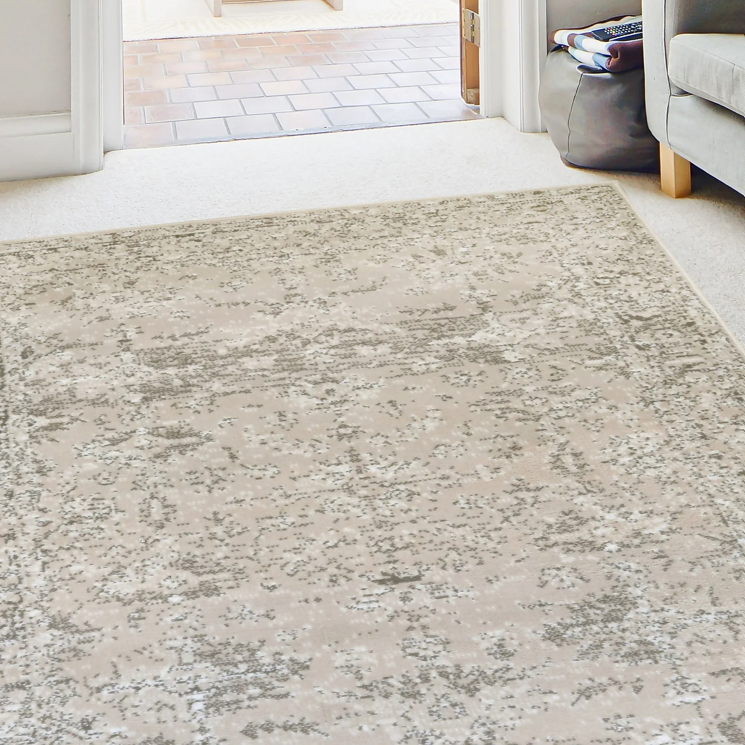 Traditional Rug - Cream - 160x230cm - Image 2