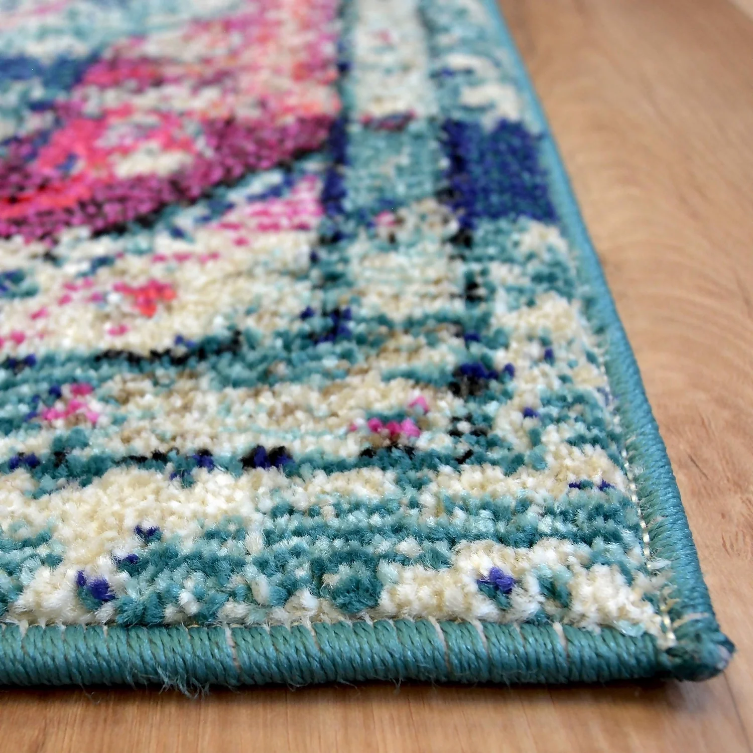 Villa Distressed Rug - Multicoloured - 160x230cm - Image 3