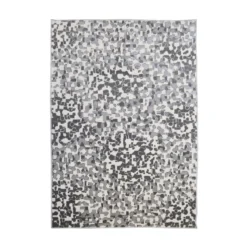 Abstract Pixels Rug - Grey - 160x230cm
