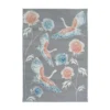 Abstract Birds Rug - Grey - 120x170cm