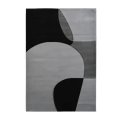 Daytona Abstract Rug - Grey - 160x230cm