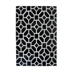 Daytona Gorton Rug - Black - 160x230cm