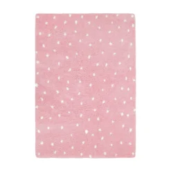Snug Spotty Rug - Pink - 160x230cm