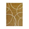 Snug Bubbles Rug - Yellow & Ivory - 120x170cm