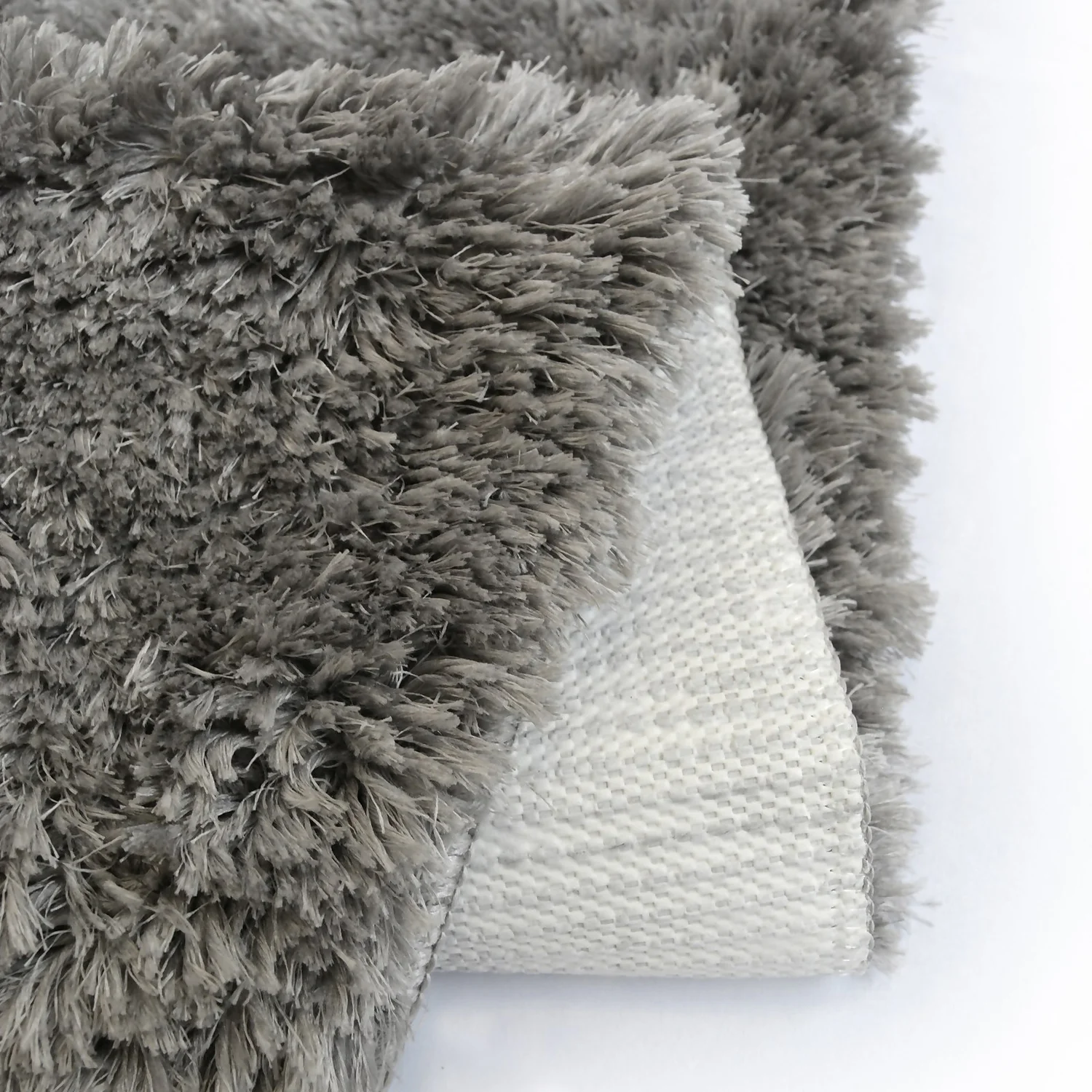 Soft Washable Circle Rug - Grey - 100cm - Image 3