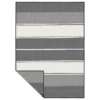 Duo Weave Indoor/Outdoor Rug - Stripe Charcoal - 160x230cm