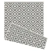 Duo Weave Indoor/Outdoor Rug - Geo Grey - 160x230cm