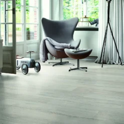 EGGER HOME Grey Elva Oak 10mm Laminate Flooring Sample