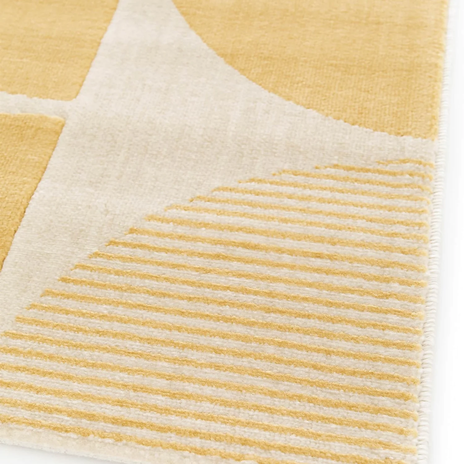 Geometric Rug - Ochre - 120x170cm - Image 4