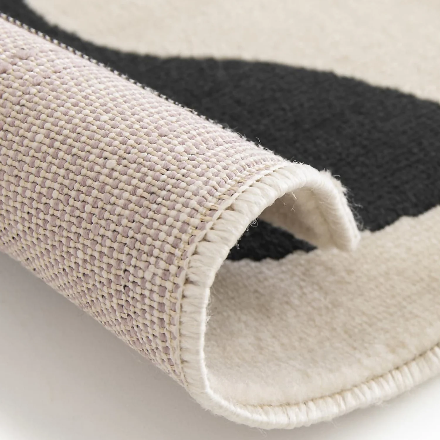 Leaf Rug - Monochrome - 120x170cm - Image 5