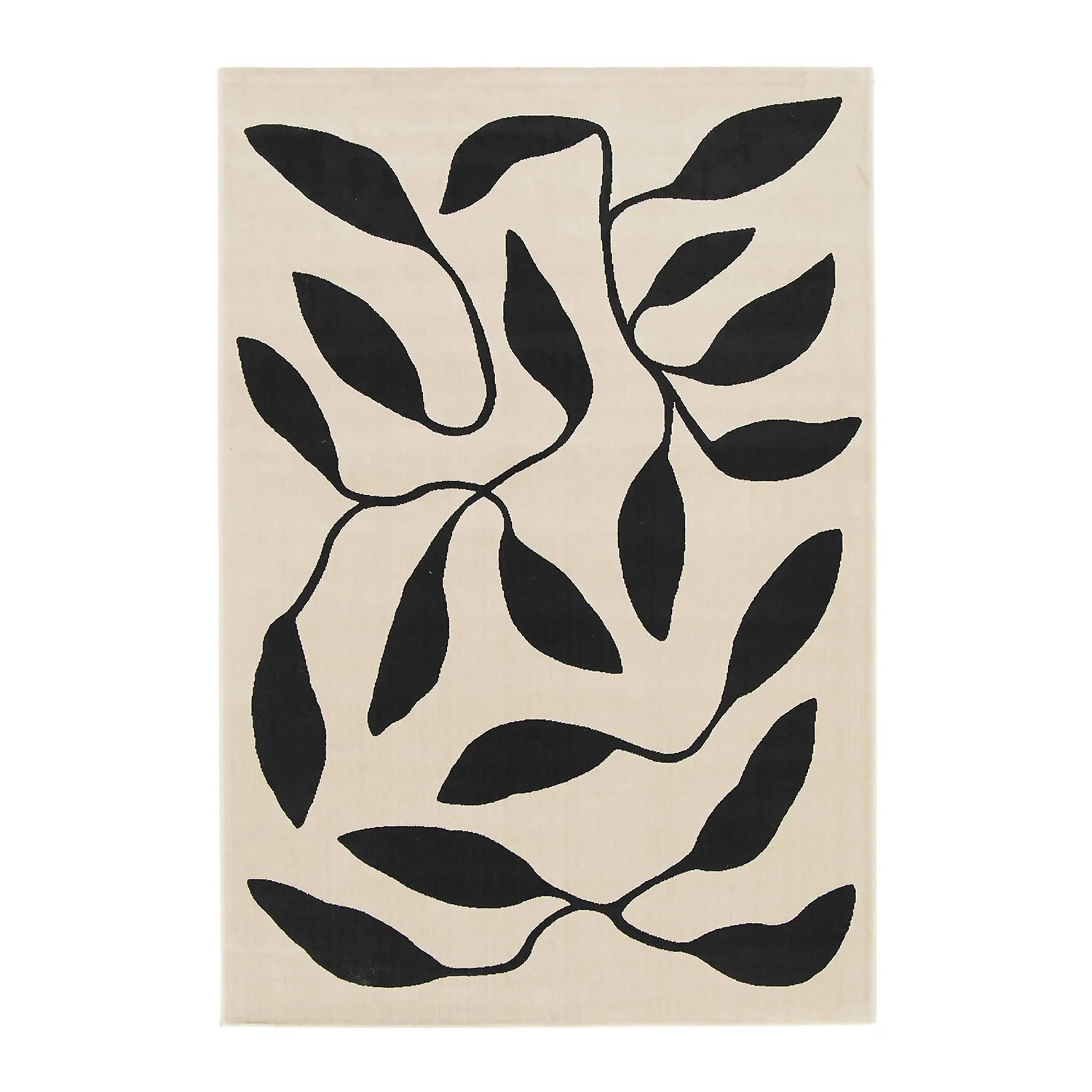 Leaf Rug - Monochrome - 120x170cm