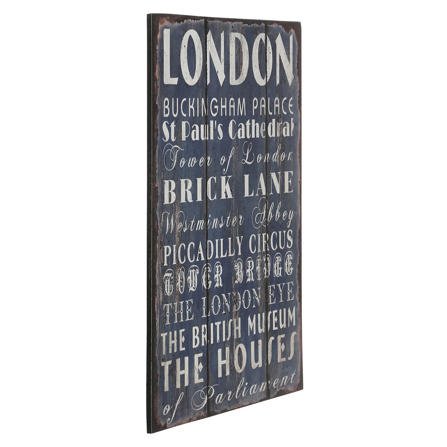 London Wall Plaque - 25x38cm - Image 2