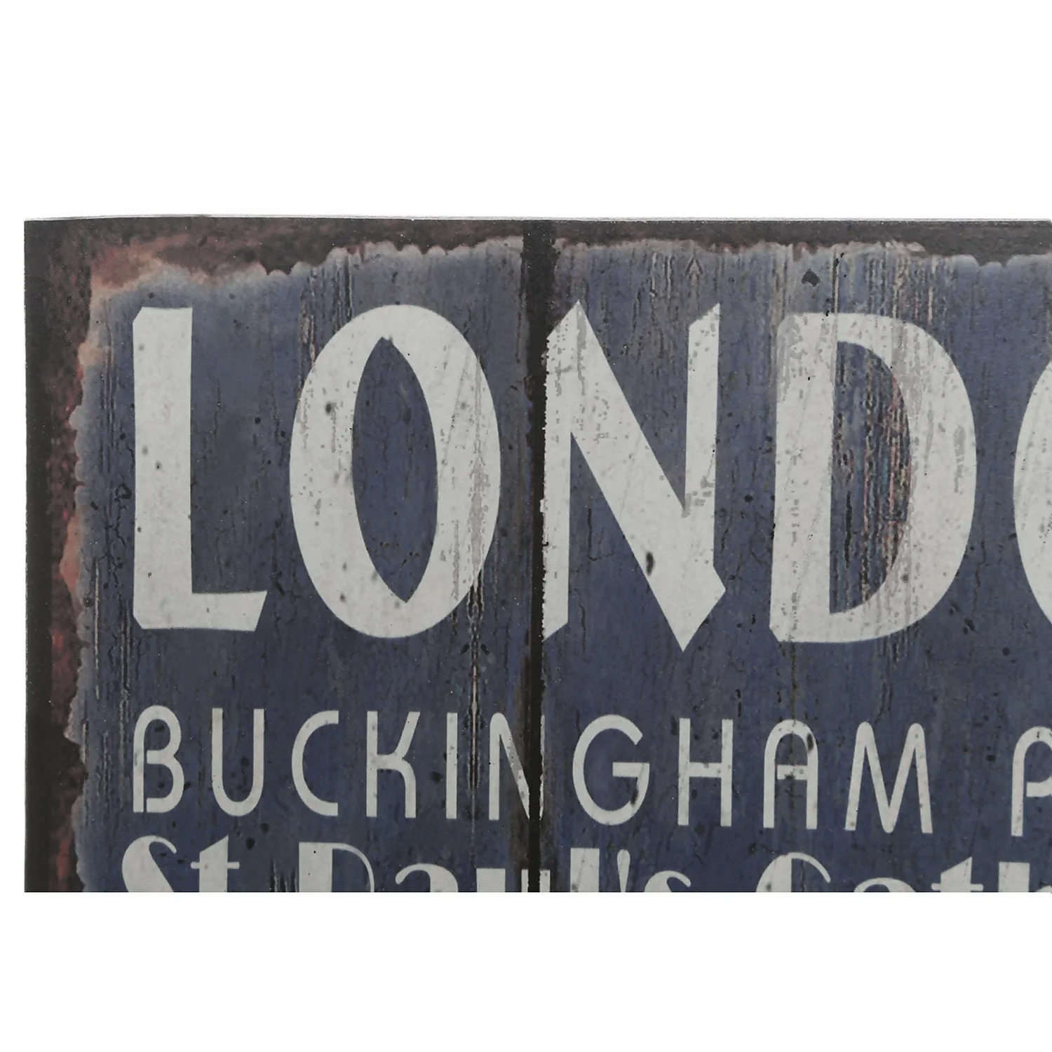 London Wall Plaque - 25x38cm - Image 3