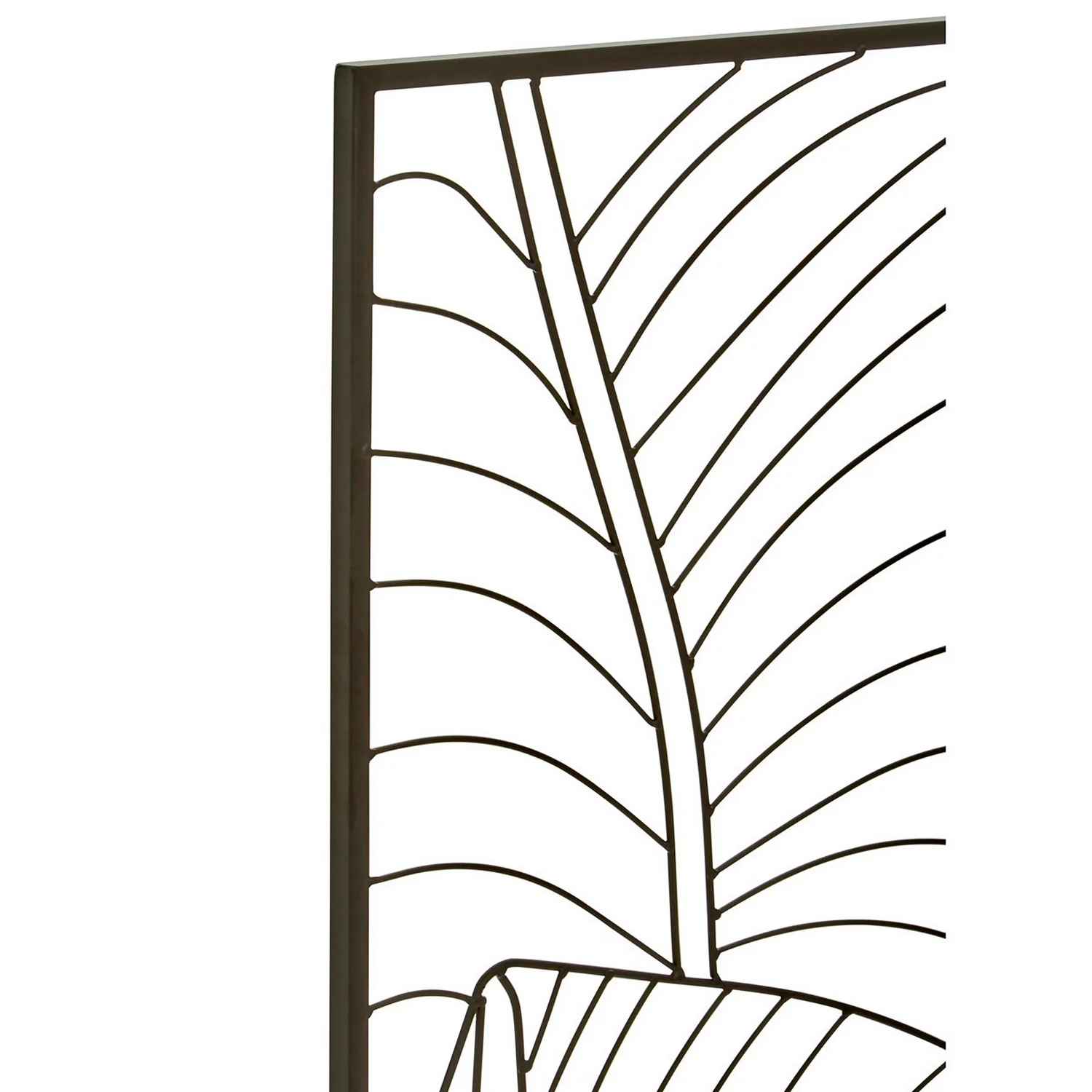 Trento Black Metal Wall Art - 51x131cm - Image 3