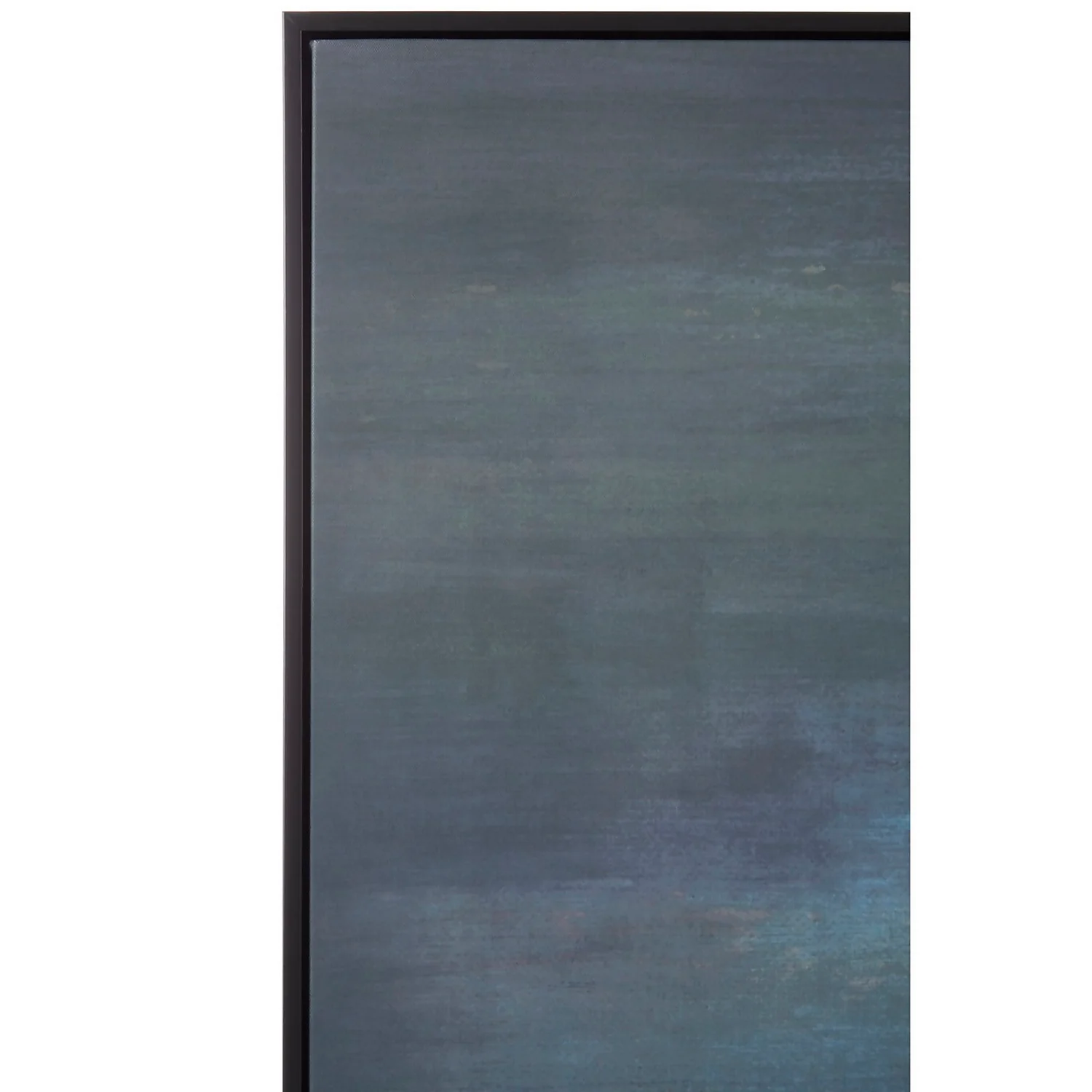 Astratto Canvas Wall Art - Teal - 102.6x142.6cm - Image 4
