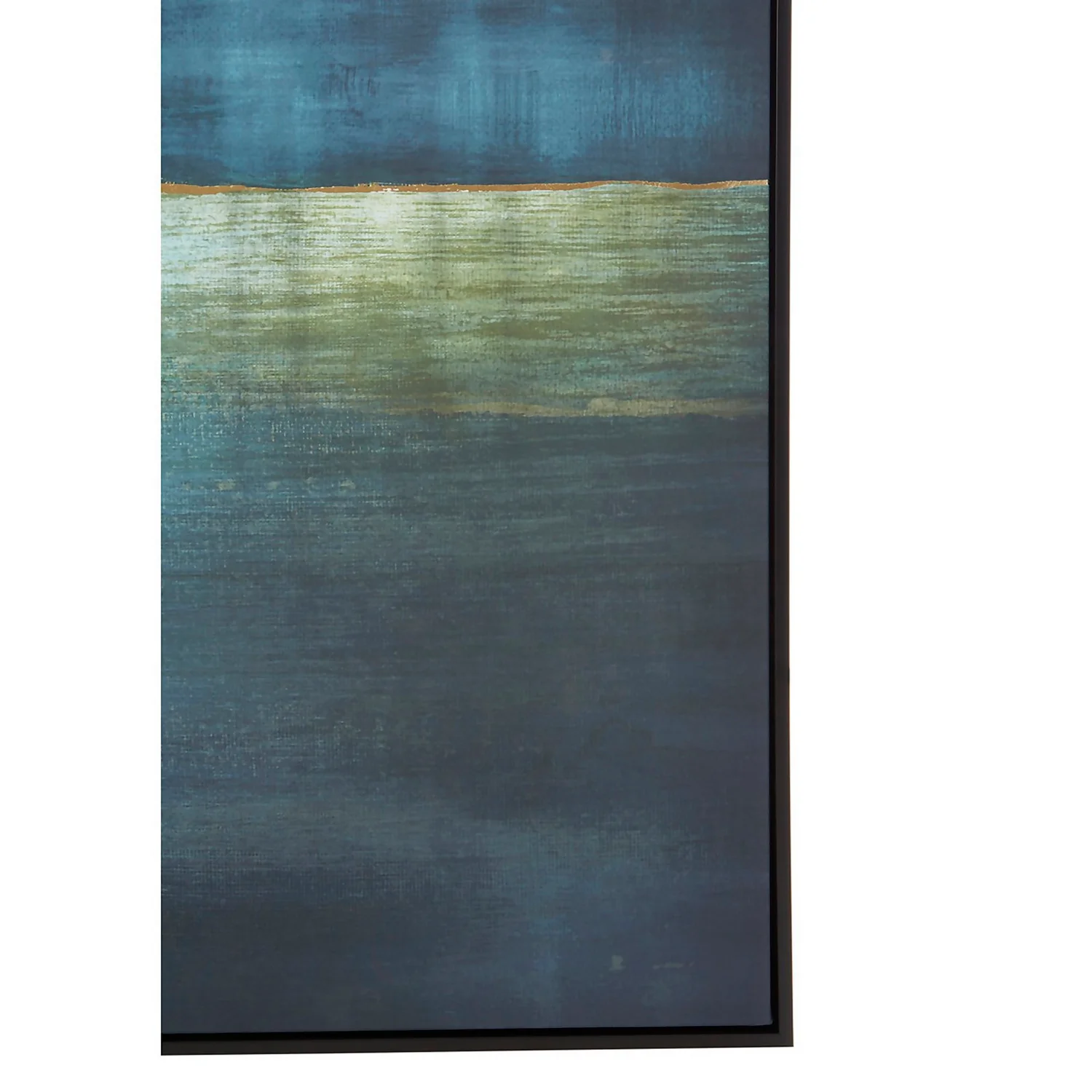 Astratto Canvas Wall Art - Teal - 102.6x142.6cm - Image 5