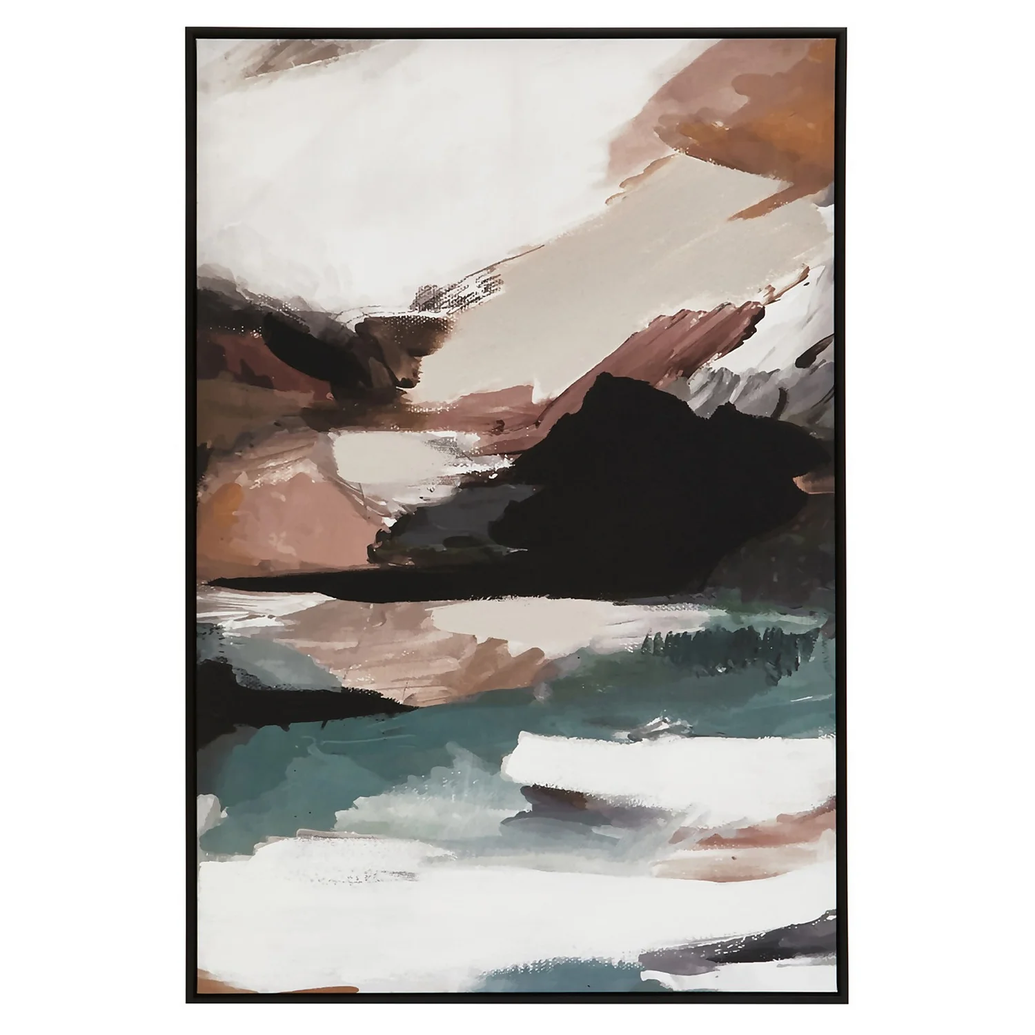 Astratto Modern Abstract Wall Art - Multicoloured - 83x123cm